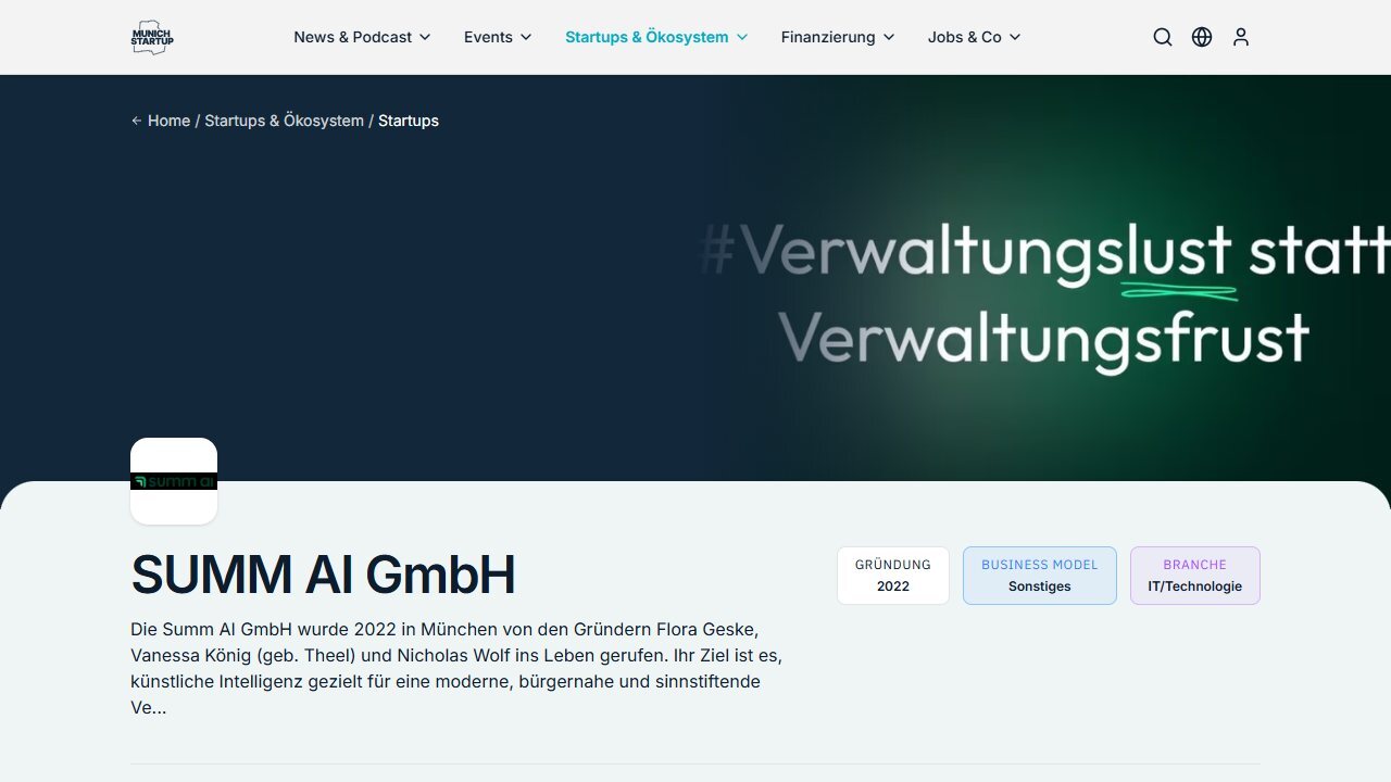 Munich Startup