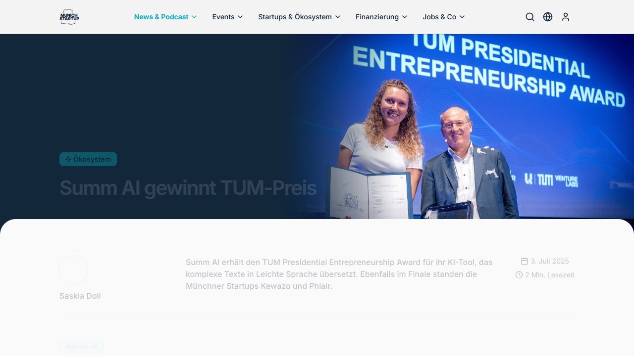 Munich Startup