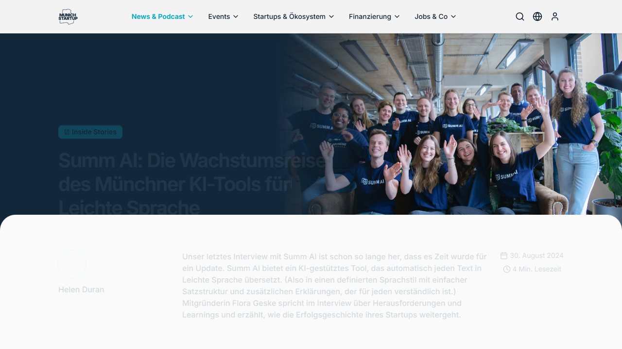 Munich Startup